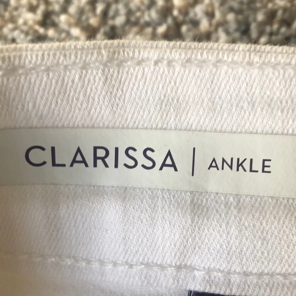 NYDJ Women's White Jeans Petite - Picture 9 of 11